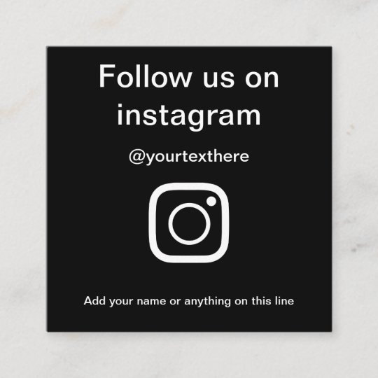  - follow us instagram template